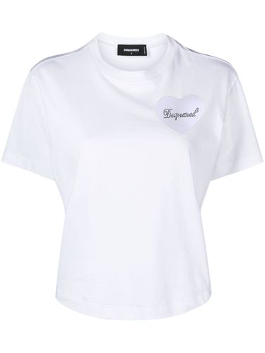 DSQUARED2 - Boxy-fit Cotton T-shirt - Dsquared2 - Modalova
