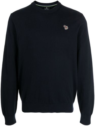 Zebra Logo Organic Cotton Sweater - PS Paul Smith - Modalova