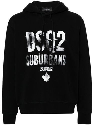 DSQUARED2 - Logo Cotton Hoodie - Dsquared2 - Modalova