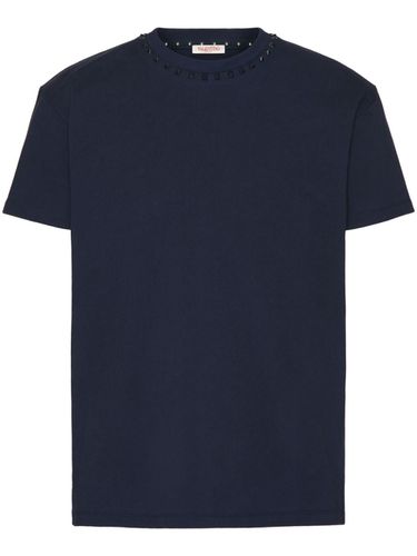 VALENTINO - Rockstud Cotton T-shirt - Valentino - Modalova