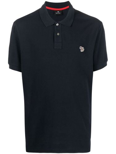 Zebra Logo Cotton Polo Shirt - PS Paul Smith - Modalova