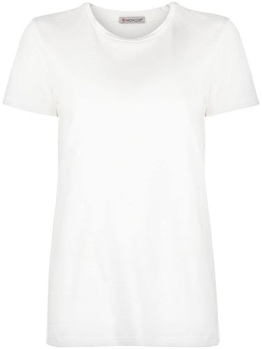 MONCLER - Logo Cotton T-shirt - Moncler - Modalova
