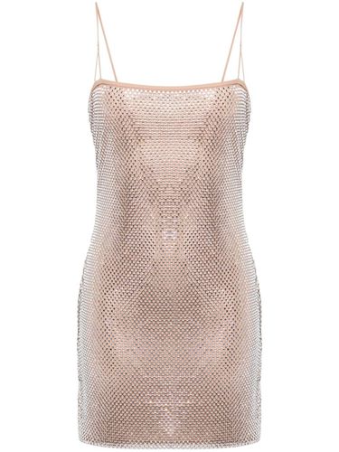 Rhinestone Embellished Mini Dress - Giuseppe Di Morabito - Modalova