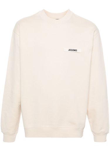 JACQUEMUS - Logo Cotton Sweatshirt - Jacquemus - Modalova