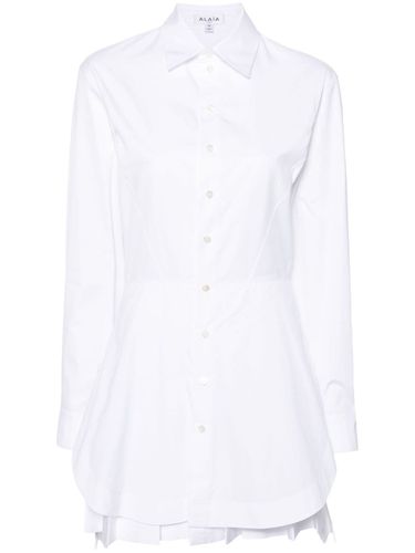 ALAÃA - Cotton Shirt Dress - AlaÃa - Modalova