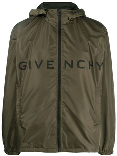 GIVENCHY - Logo Hooded Windbreaker - Givenchy - Modalova