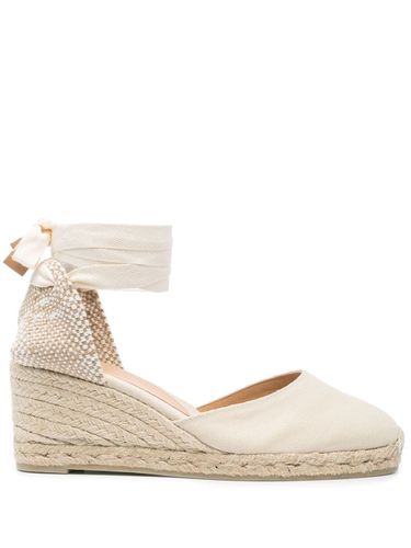 Carina Raffia Wedge Espadrilles - Castaner since 1927 - Modalova