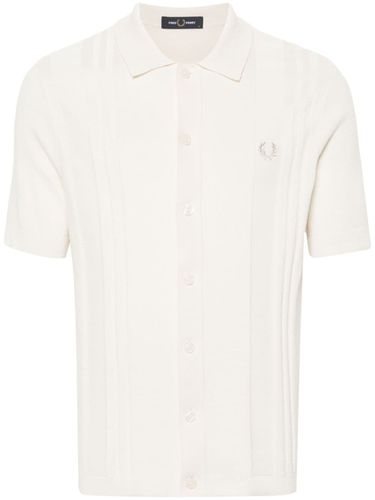 FRED PERRY - Logo Cotton Shirt - Fred Perry - Modalova