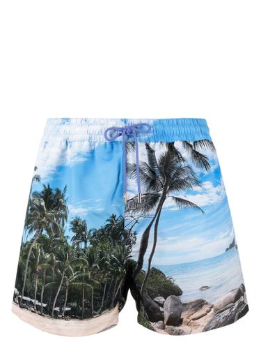 Paradise Print Swim Shorts - Paul Smith - Modalova