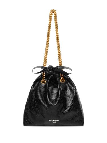 Crush Small Leather Tote Bag - Balenciaga - Modalova