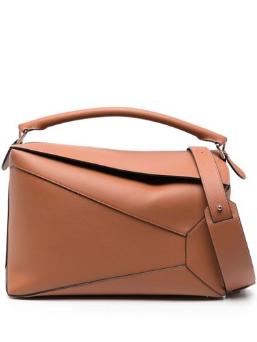 Puzzle Large Leather Handbag - Loewe - Modalova