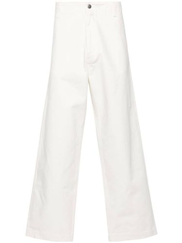 Organic Cotton Trousers - Emporio Armani - Modalova