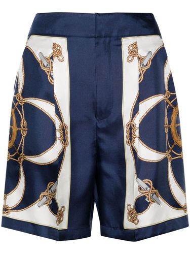 BALLY - Printed Silk Trousers - Bally - Modalova