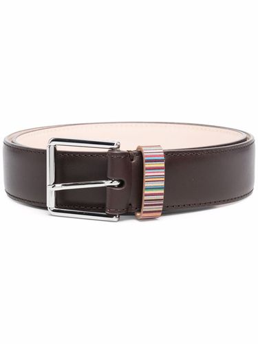 Signature Stripe Leather Belt - Paul Smith - Modalova