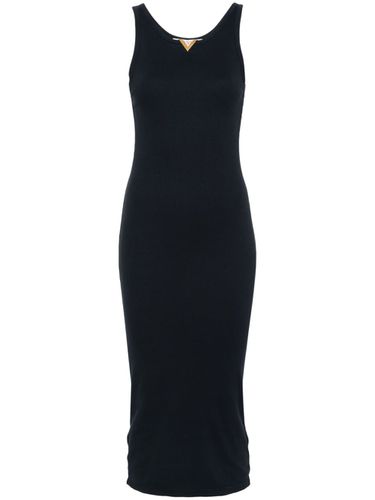 Ribbed Cotton Short Dress - Valentino - Modalova