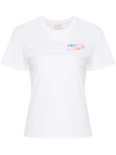 Girls Have Sun Cotton T-shirt - Mc2 Saint Barth - Modalova