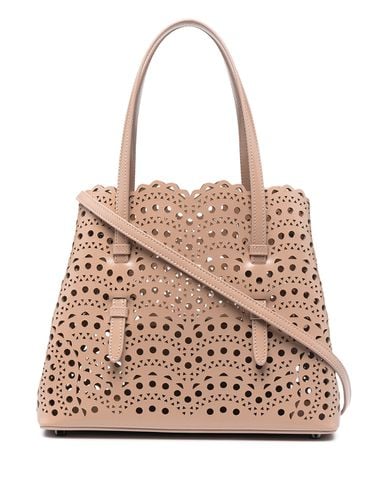 Mina 25 Small Leather Handbag - AlaÏa - Modalova