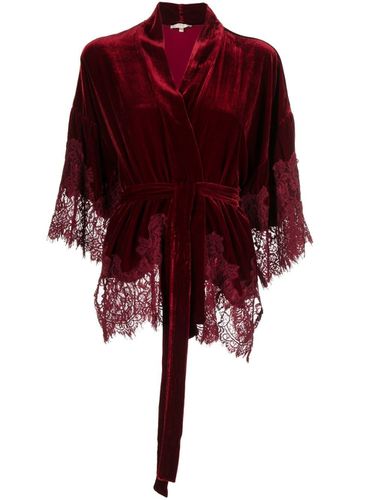 GOLDHAWK - Velvet Short Kimono - Goldhawk - Modalova