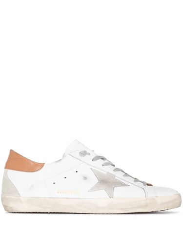 Super Star Leather Sneakers - Golden Goose - Modalova