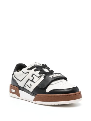 Match Leather Sneakers - Fendi - Modalova