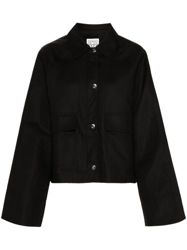 Organic Cotton Cropped Jacket - Toteme - Modalova