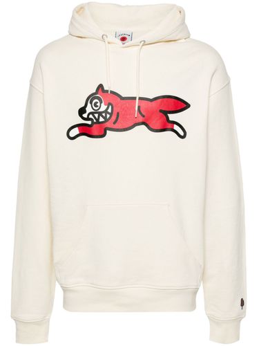 Running Dog Cotton Hoodie - Icecream - Modalova