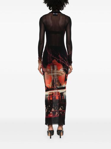 Pigalle Print Long Dress - Jean Paul Gaultier - Modalova