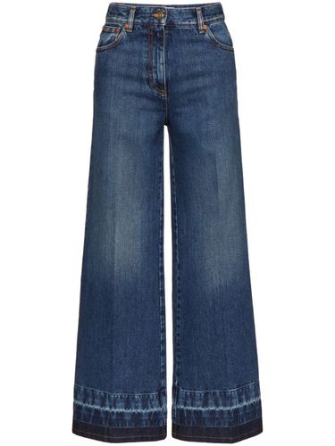 VALENTINO - Flare Leg Denim Jeans - Valentino - Modalova