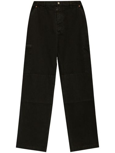 Wide Leg Cotton Trousers - MM6 Maison Margiela - Modalova