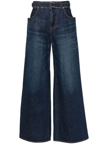 SACAI - Wide Leg Denim Jeans - Sacai - Modalova