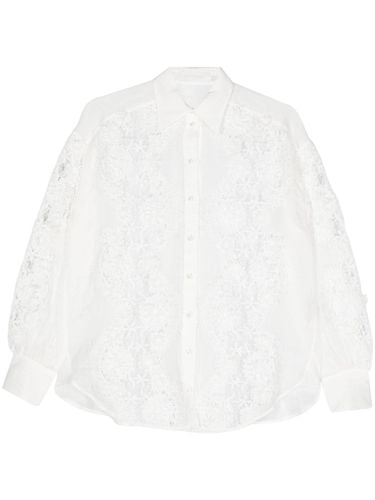 ZIMMERMANN - Lace Trim Detail Shirt - Zimmermann - Modalova