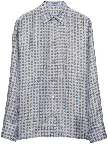 PRADA - Silk Twill Shirt - Prada - Modalova