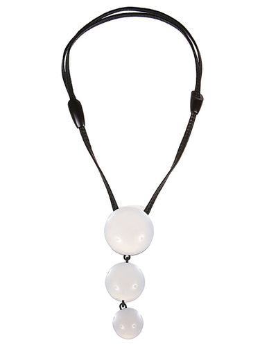 Sylvan Leather Necklace With Pendant - Monies - Modalova