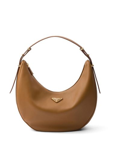 Arqué Large Leather Shoulder Bag - Prada - Modalova