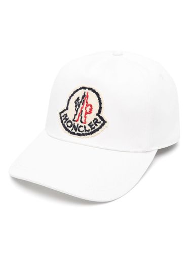 MONCLER - Logo Cotton Baseball Cap - Moncler - Modalova