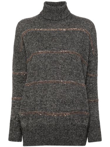 Wool Turtle-neck Sweater - Brunello Cucinelli - Modalova