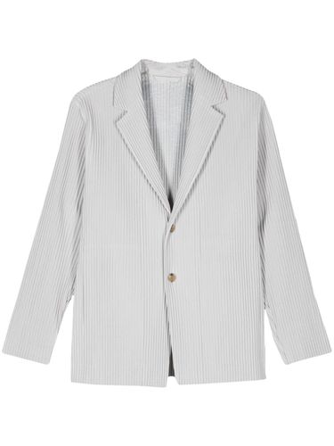 Pleated Single-breasted Jacket - Homme Plisse' Issey Miyake - Modalova