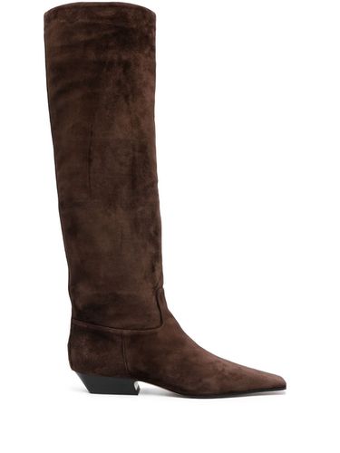 KHAITE - Marfa Suede Leather Boots - Khaite - Modalova