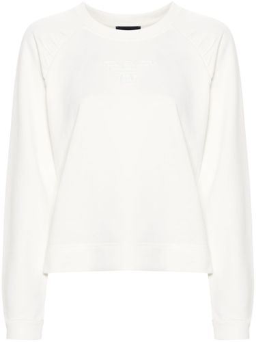 Logo Cotton Sweatshirt - Emporio Armani - Modalova