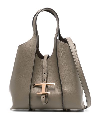 T Timeless Mini Leather Tote Bag - Tod's - Modalova