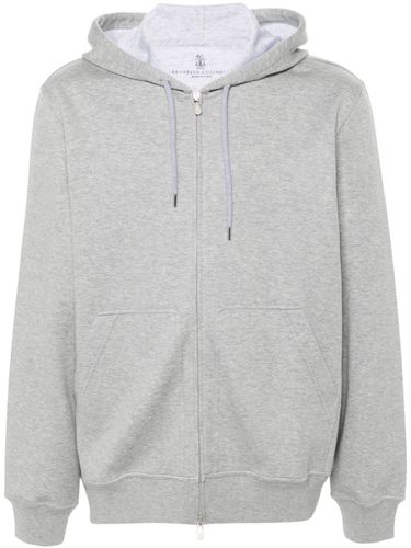 Cotton Blend Hoodie - Brunello Cucinelli - Modalova