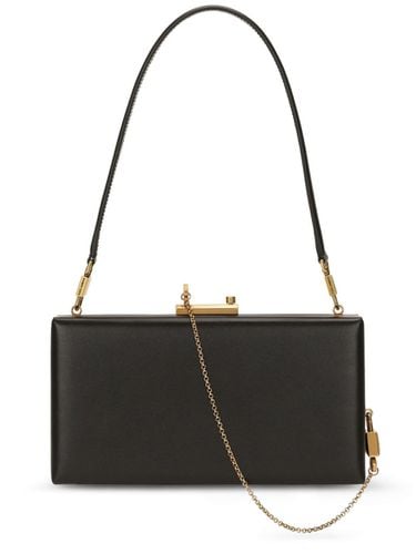 Eva Leather Clutch - Dolce & Gabbana - Modalova