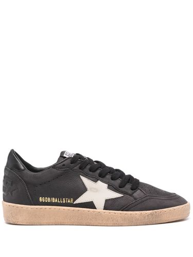 Ball Star Leather Sneakers - Golden Goose - Modalova