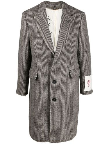 Golden Wool Single-breasted Coat - Golden Goose - Modalova