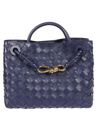 Andiamo Small Leather Tote Bag - Bottega Veneta - Modalova