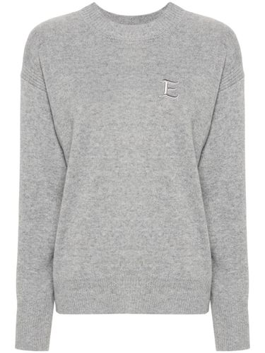 Wool Blend Crewneck Sweater - Ermanno - Modalova