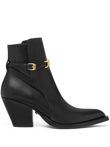 Medusa '95 Leather Ankle Boots - Versace - Modalova