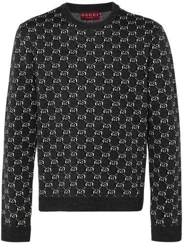 GUCCI - Gg Shadow Wool Jumper - Gucci - Modalova