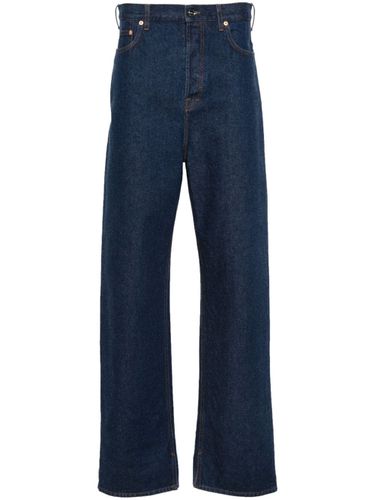 GUCCI - Wide-leg Denim Cotton Jeans - Gucci - Modalova