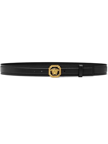 VERSACE - Medusa Leather Belt - Versace - Modalova